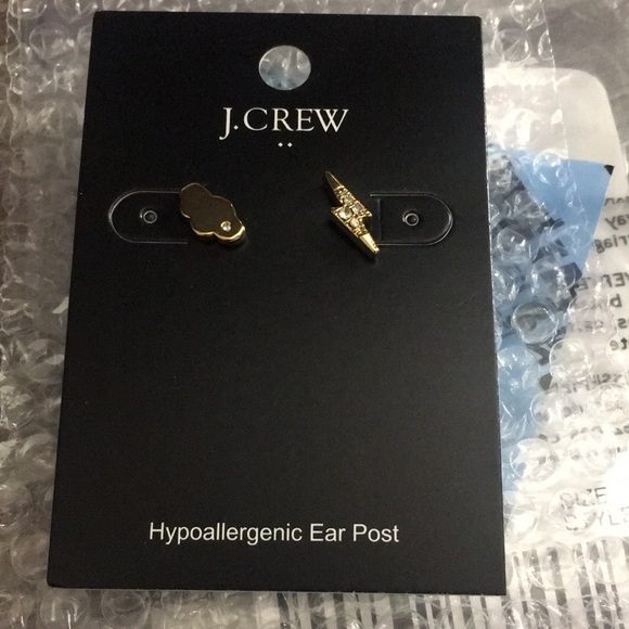 J. Crew Mismatched Stud Earrings - Picture 3 of 4